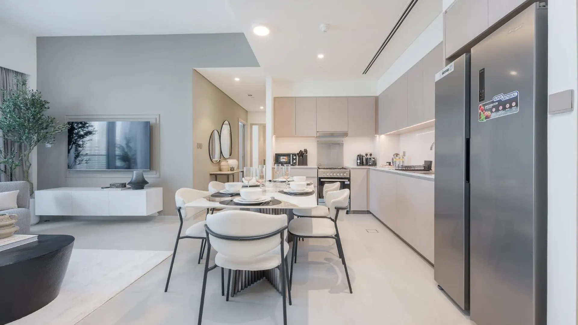 Апартаменты Sleeps 6 In Grande, Downtown With Burj Khalifa Views Дубай ОАЭ