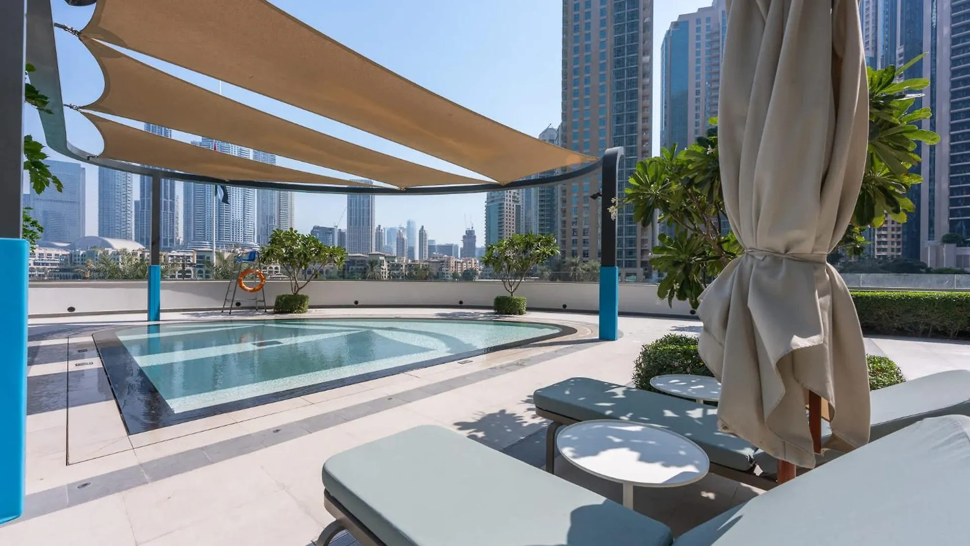 Апартаменты Sleeps 6 In Grande, Downtown With Burj Khalifa Views Дубай